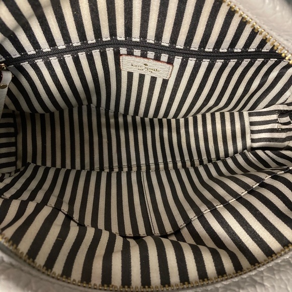 KATE SPADE GORGEOUS GREY Leather Handbag - Picture 5 of 9